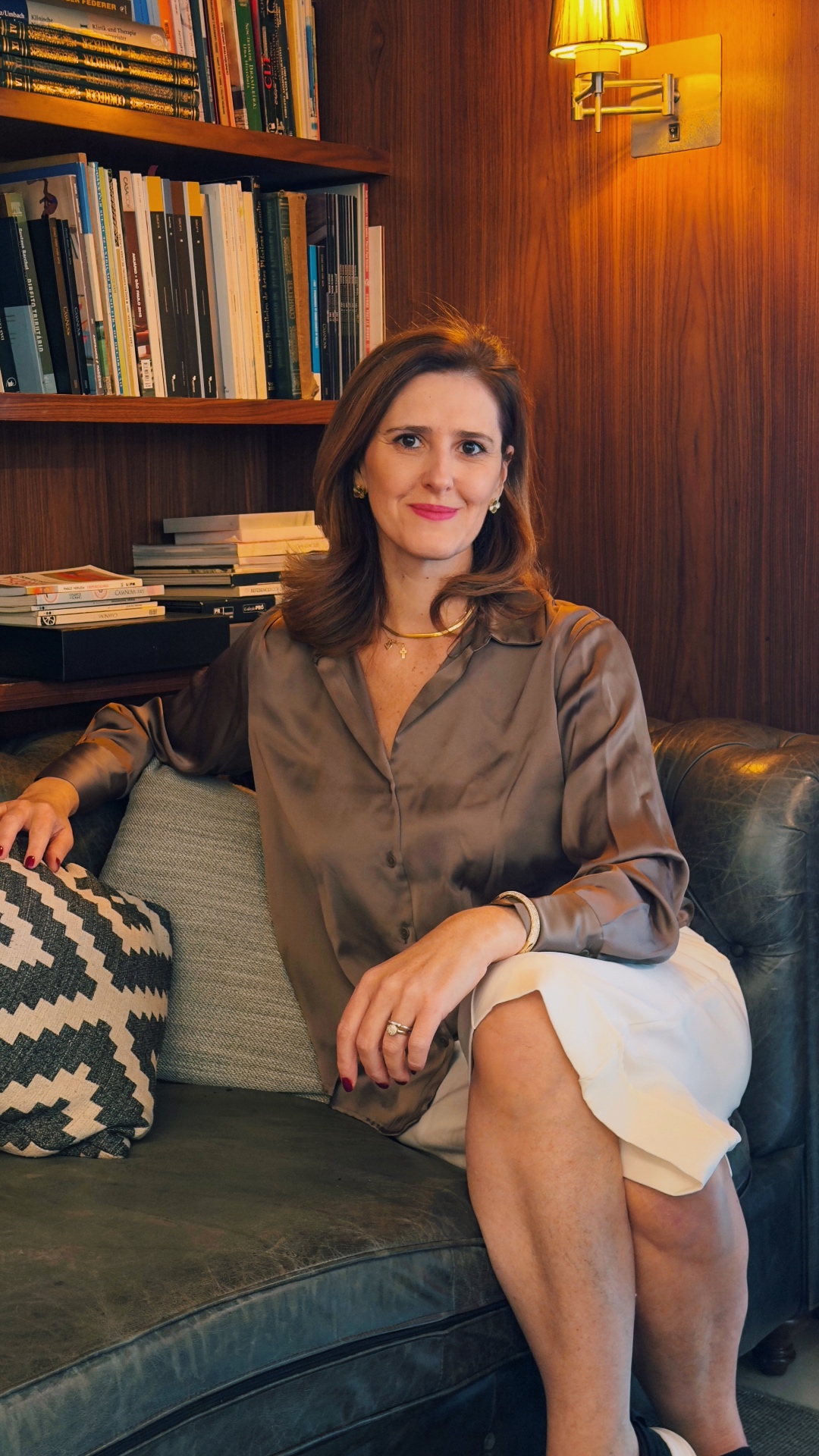 Marlene Pospieka em atendimento